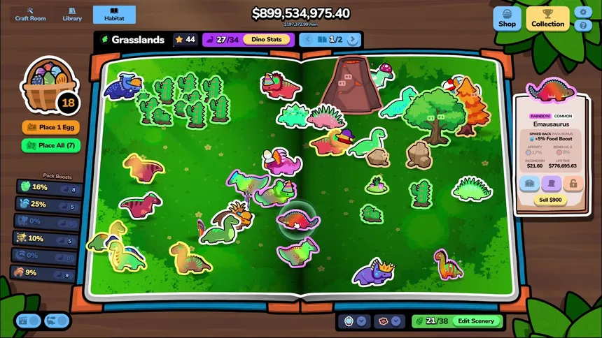 Скриншот 1 к игре Pocket Dinos
