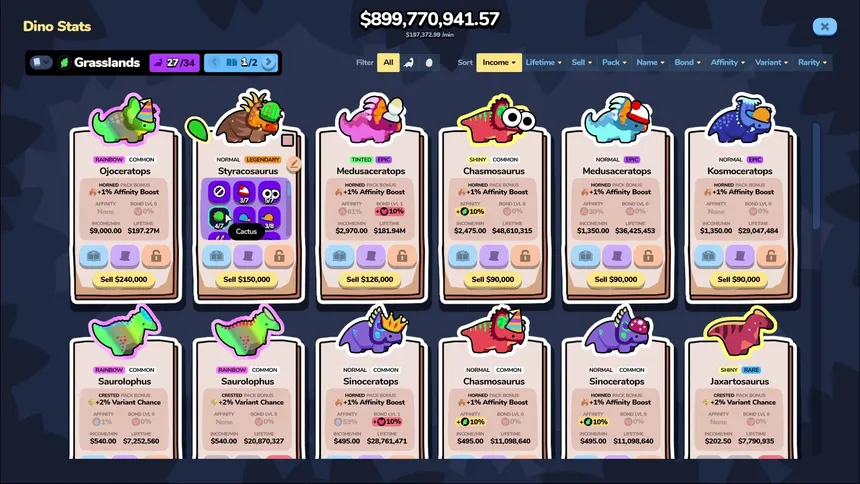 Скриншот 2 к игре Pocket Dinos