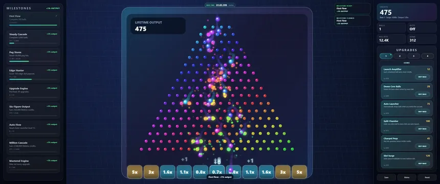 Скриншот 2 к игре Peg Cascade