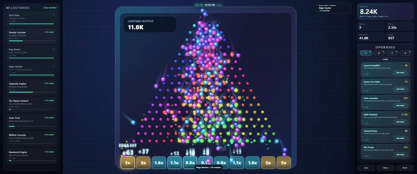Скриншот 3 к игре Peg Cascade