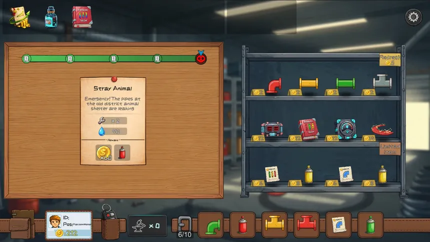 Скриншот 2 к игре Pipe Plumber’s Place