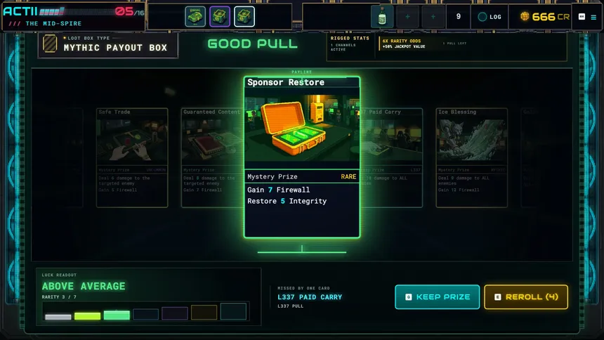 Скриншот 3 к игре CyberDeck: The Cyberpunk Roguelike Deckbuilder
