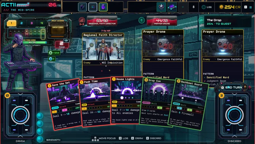 Скриншот 6 к игре CyberDeck: The Cyberpunk Roguelike Deckbuilder