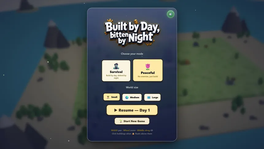 Скриншот 1 к игре Built by Day, Bitten by Night