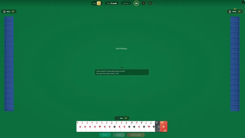Скриншот 1 к игре БЛУФ
