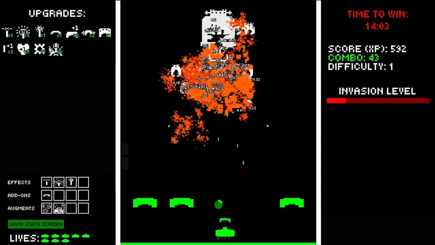 Скриншот 1 к игре Space Invasion Infinite