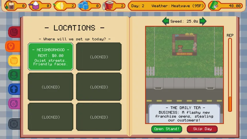Скриншот 2 к игре Sweet Tea Tycoon