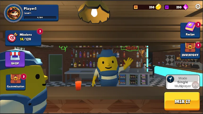 Скриншот 1 к игре Mix It up