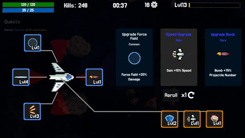 Скриншот 2 к игре Space Pew Pew