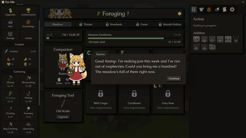 Скриншот 2 к игре Fox Idle