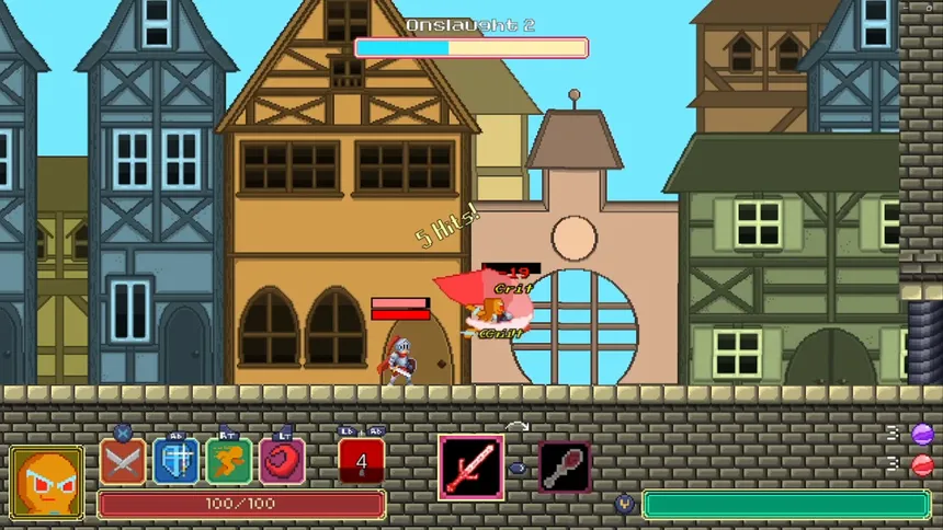 Скриншот 1 к игре Ginger's Wrath