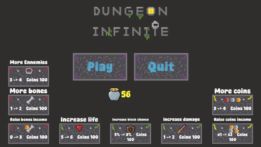 Скриншот 3 к игре Dungeon Infinite