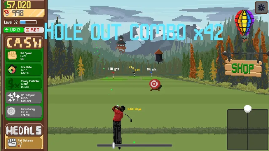 Скриншот 1 к игре Idle Golf