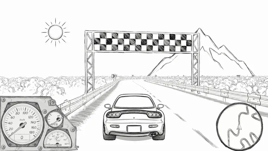 Скриншот 1 к игре DRAWN TO RACE