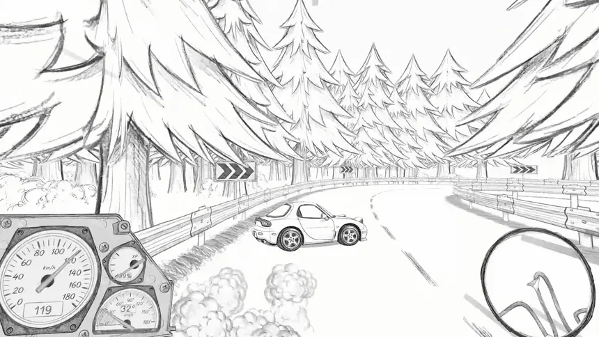 Скриншот 2 к игре DRAWN TO RACE