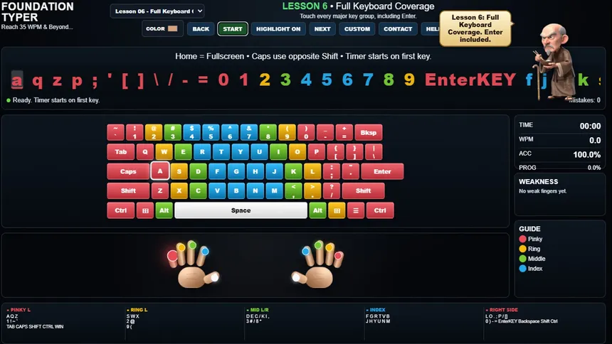Скриншот 4 к игре Foundation Typer