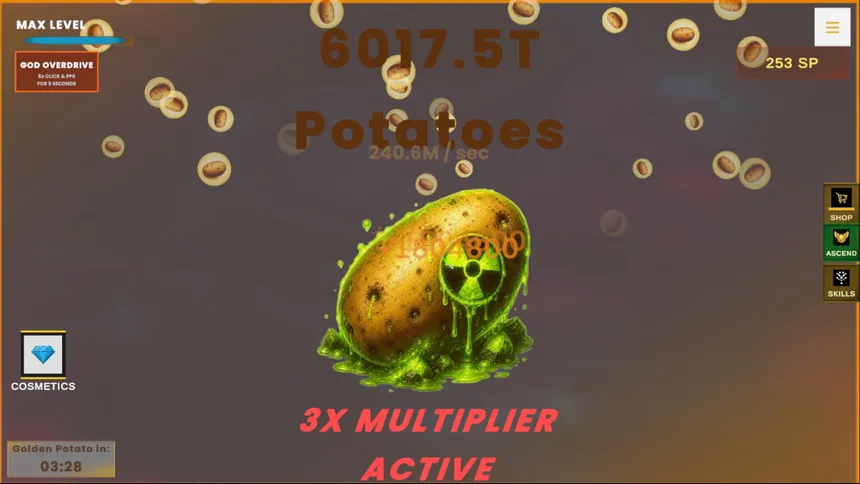 Скриншот 3 к игре Potato Dominion Clicker