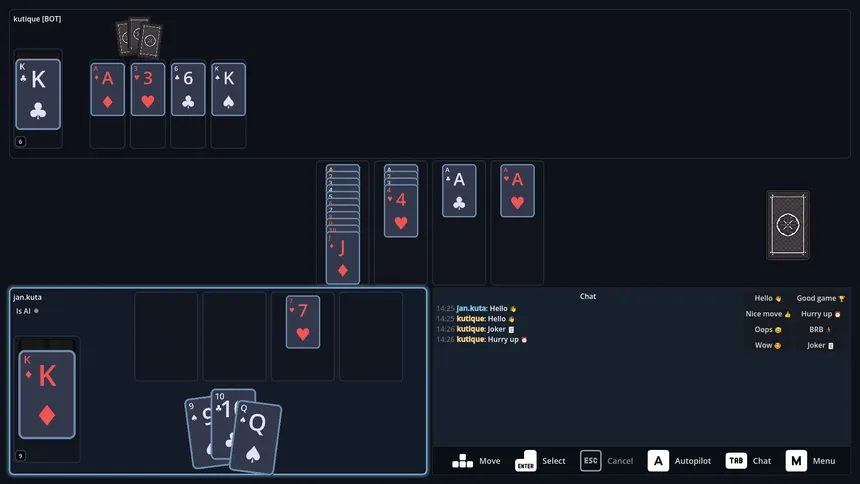 Скриншот 1 к игре Autobus - The Card Game