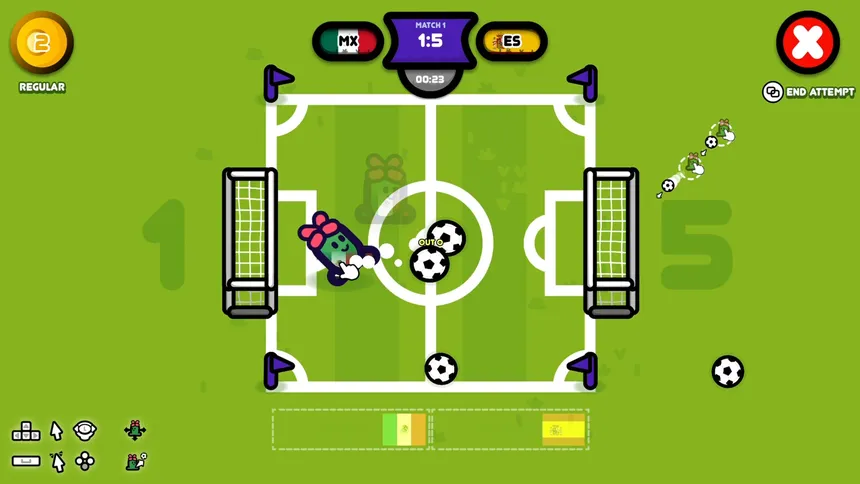 Скриншот 1 к игре Super Sub: World Cup