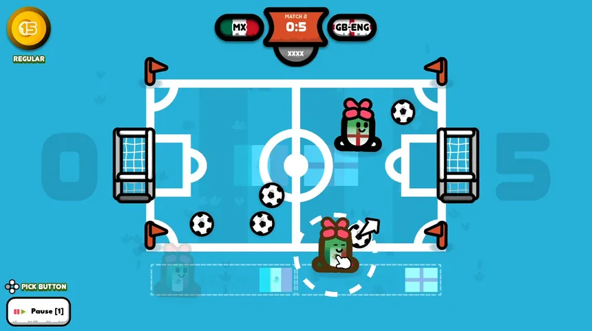 Скриншот 2 к игре Super Sub: World Cup