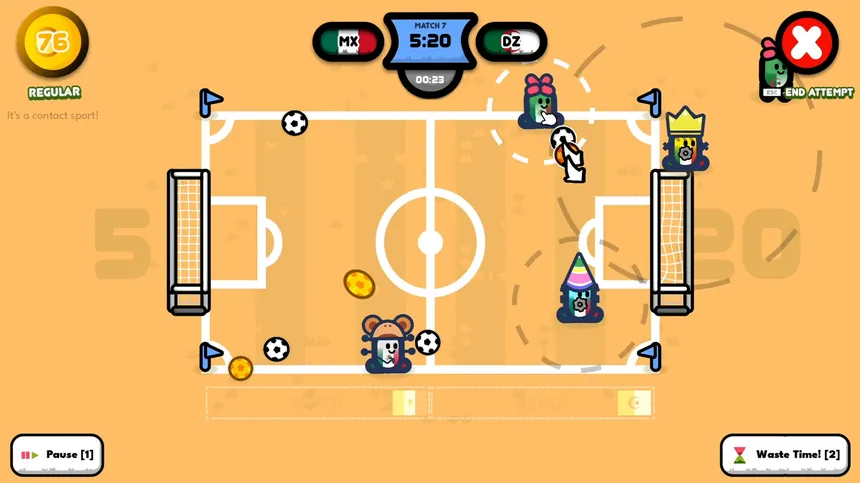 Скриншот 6 к игре Super Sub: World Cup