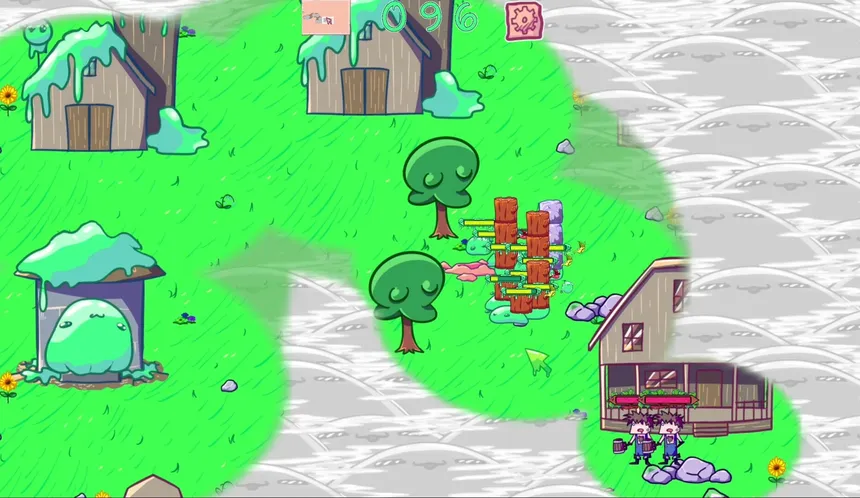 Скриншот 2 к игре Slimecity