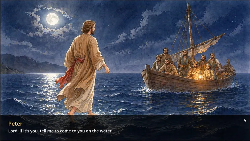 Скриншот 5 к игре Jesus Christ: A Gospel Visual Novel
