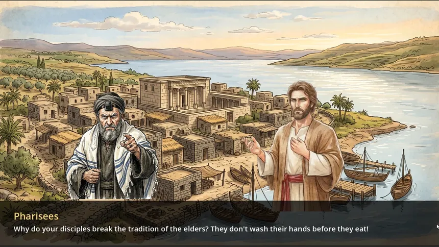 Скриншот 6 к игре Jesus Christ: A Gospel Visual Novel