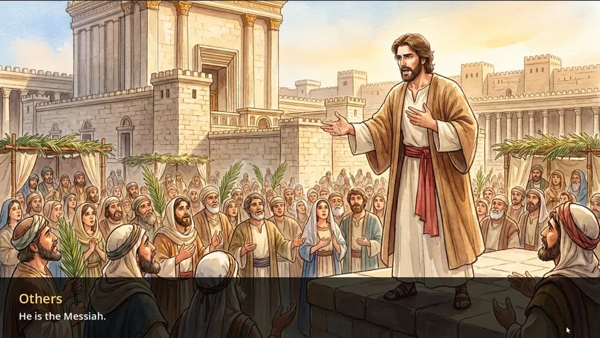 Скриншот 8 к игре Jesus Christ: A Gospel Visual Novel