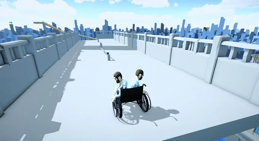 Скриншот 1 к игре Wheelchair For Two