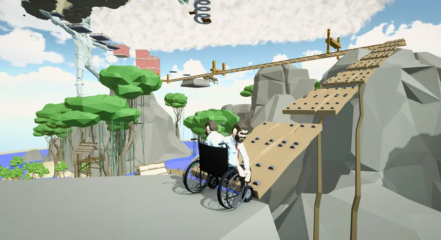 Скриншот 4 к игре Wheelchair For Two