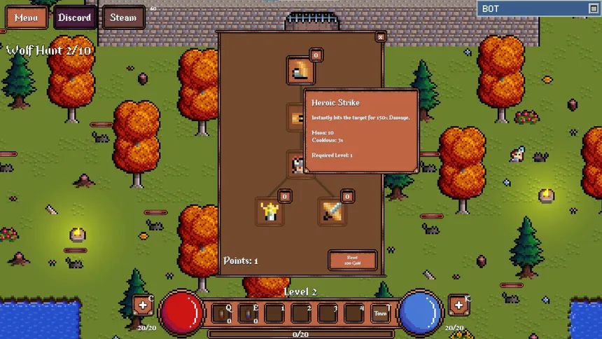 Скриншот 5 к игре Game About Botting in an MMORPG