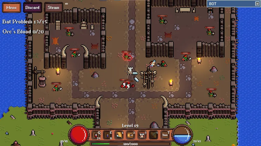 Скриншот 7 к игре Game About Botting in an MMORPG