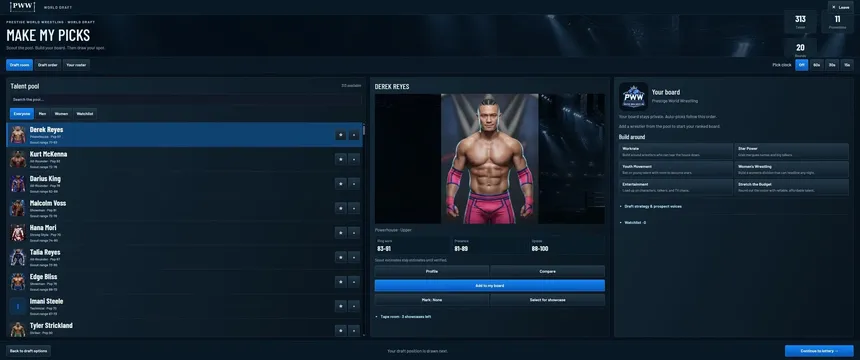 Скриншот 4 к игре Promo Wrestling World