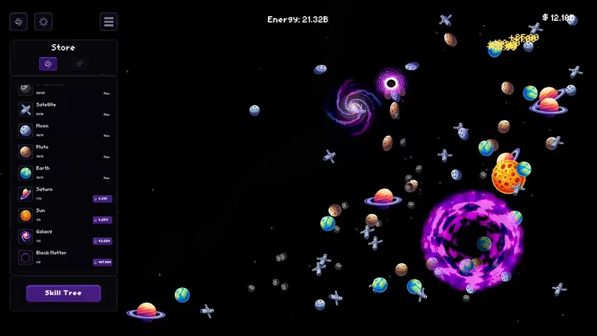 Скриншот 5 к игре Black Hole Idle