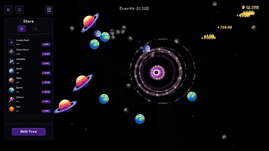 Скриншот 6 к игре Black Hole Idle