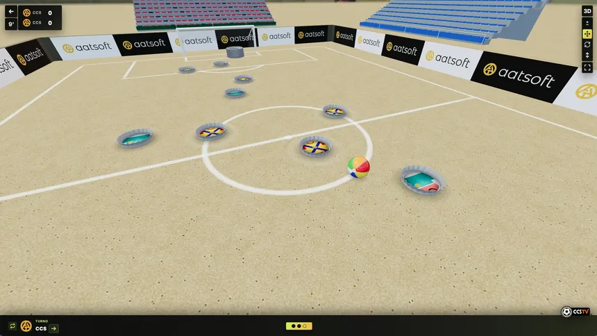 Скриншот 6 к игре Crown Caps Soccer