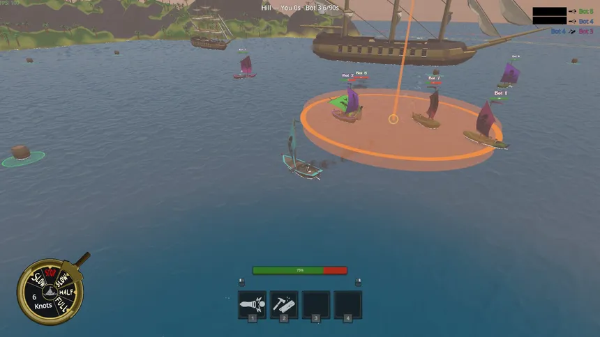 Скриншот 3 к игре Cannon Dinghies