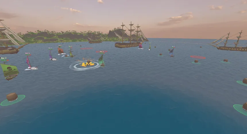 Скриншот 5 к игре Cannon Dinghies