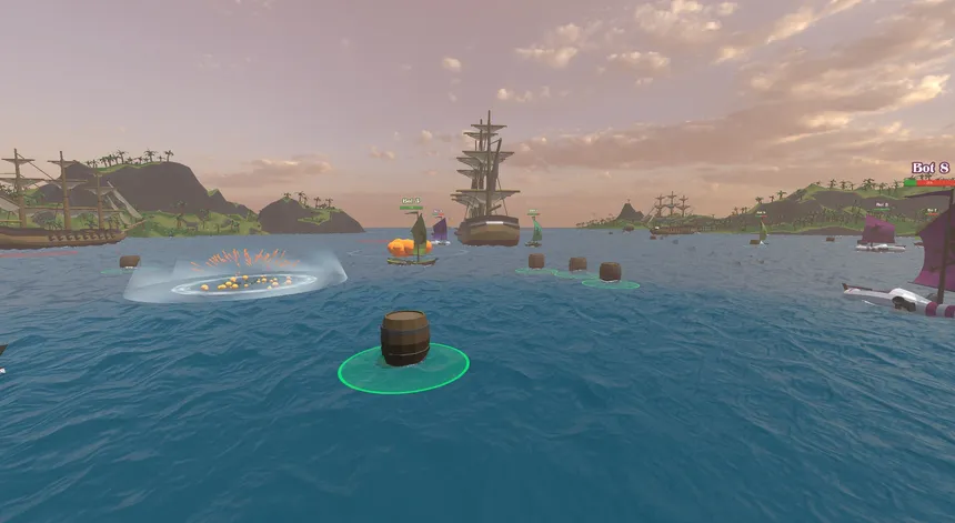 Скриншот 6 к игре Cannon Dinghies