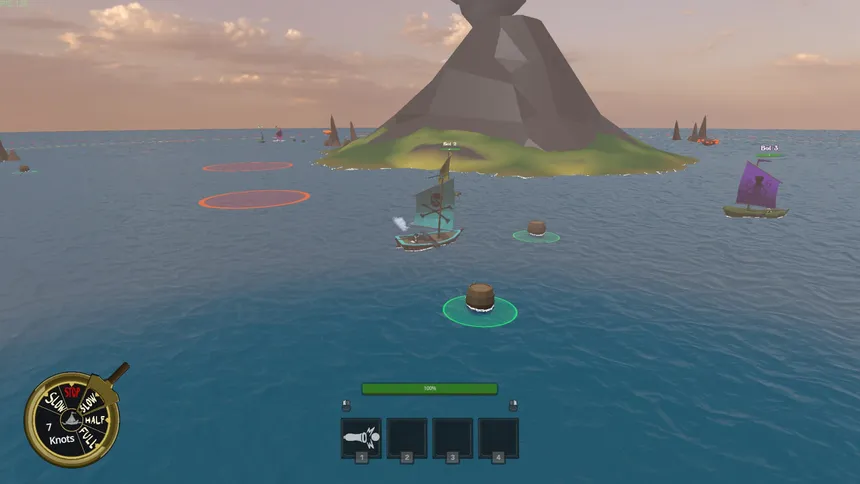 Скриншот 7 к игре Cannon Dinghies