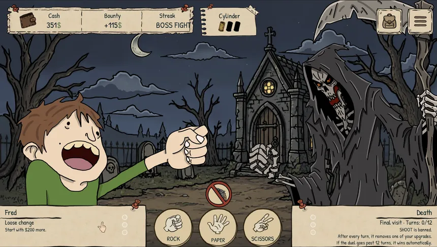 Скриншот 5 к игре Rock,Paper,Scissors,SHOOT!