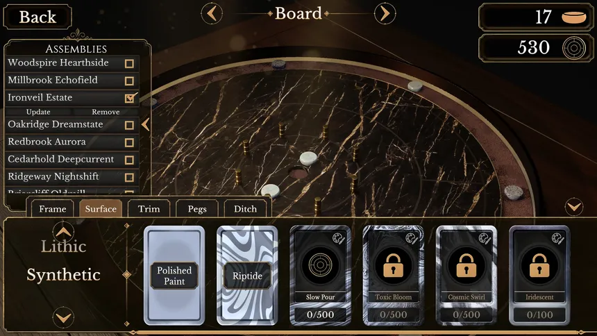 Скриншот 8 к игре Boardcraft: Crokinole