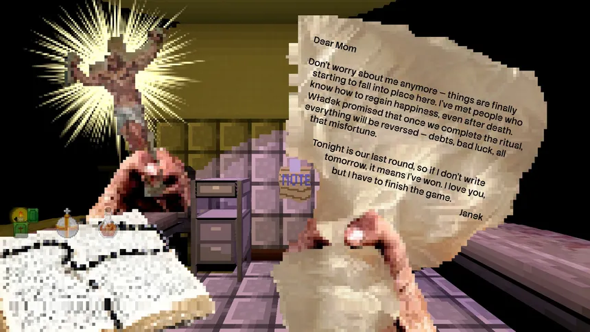 Скриншот 7 к игре Sacred Stakes: Starring VEINIEST DUKEM and his ludicrous blackjack skills on a holy crusade into the depths of THE gambling hell itself