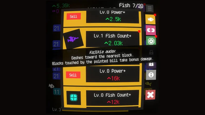 Скриншот 3 к игре Poping Aquarium