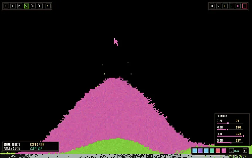 Скриншот 2 к игре Pixel Rain