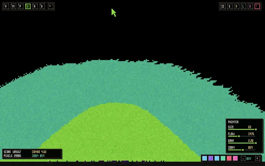 Скриншот 4 к игре Pixel Rain