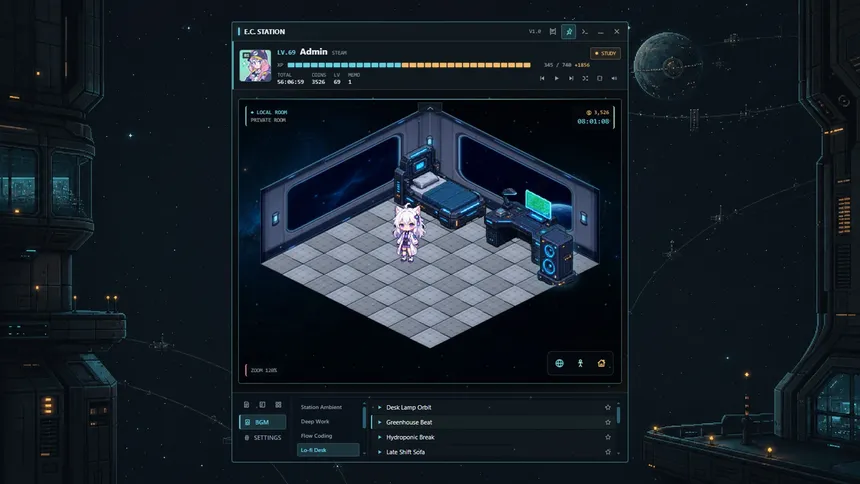 Скриншот 1 к игре EClone Station