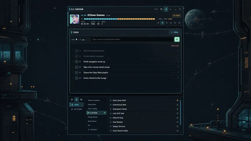 Скриншот 2 к игре EClone Station