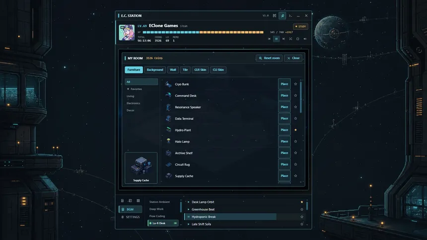 Скриншот 3 к игре EClone Station